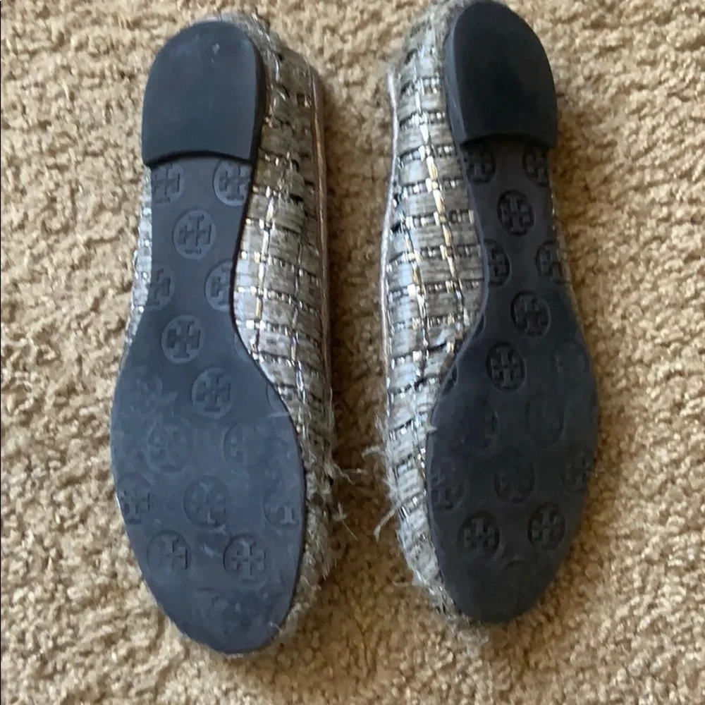 Tory Burch Woven Reva Flats